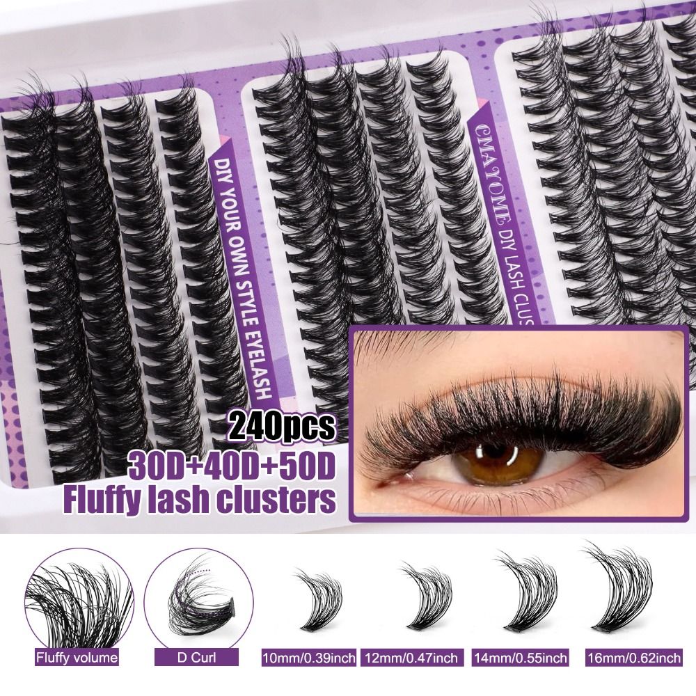 Pestañas Postizas de Aspecto N - Eyelash Extension Natural Look reseña y precio