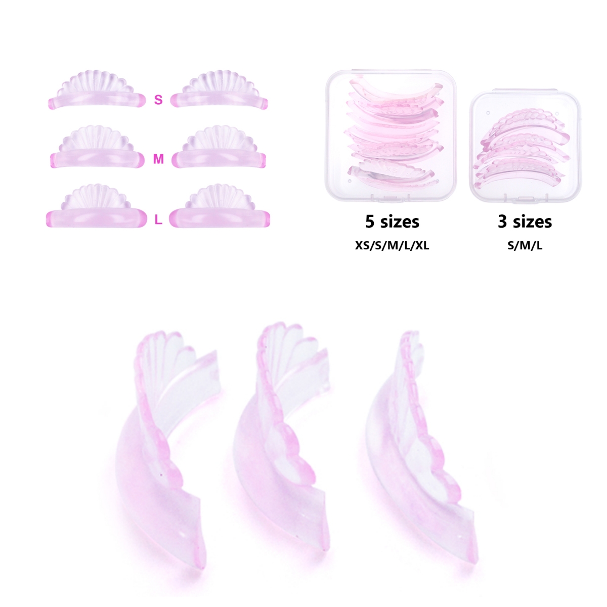 Almohadillas de silicona para  - Eyelash Extension London reseña y precio