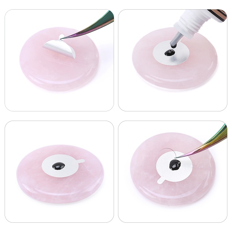 Paleta de pegamento para exten - Eyelash Extension London reseña y precio