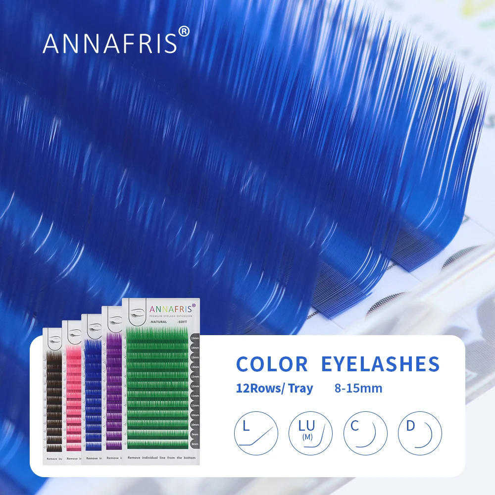 ANNAFRIS-Extensión de pestañas - Eyelash Extension Russian reseña y precio