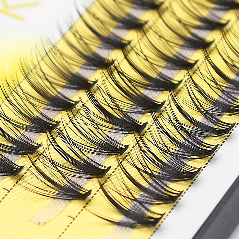 Kimcci 60 mechones extensión d - Eyelash Extension Human Hair reseña y precio