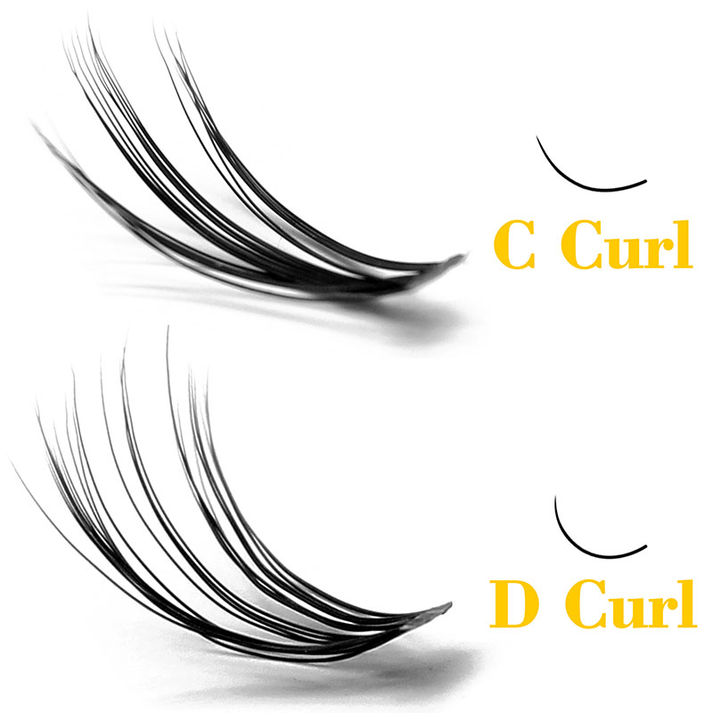 Kimcci 60 mechones extensión d - Eyelash Extension Human Hair reseña y precio