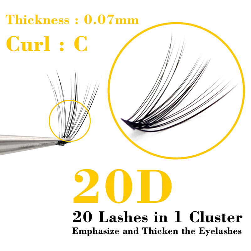 Kimcci 60 mechones extensión d - Eyelash Extension Human Hair reseña y precio