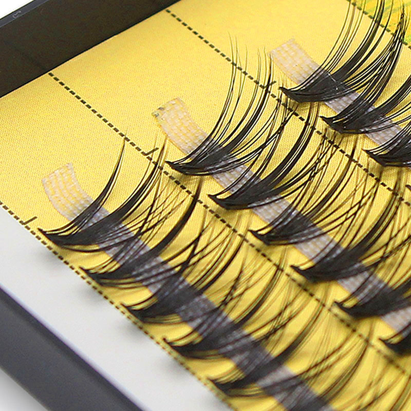 Kimcci 60 mechones extensión d - Eyelash Extension Human Hair reseña y precio